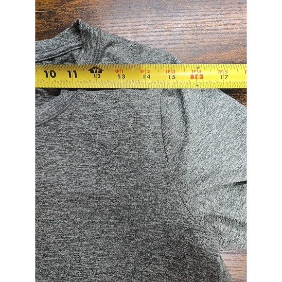 Athleta Women's Heathered Sz M Long Sleeve Top Uptempo Heathered Light Greenish - Picture 9 of 11